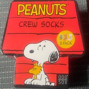 Peanuts Snoopy Crew Socks 3-Pack men’s